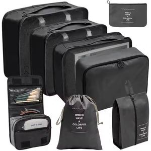 Multipurpose Capacity Clothes Travel <b>Bag</b> 8 Pieces Set Duffel Clothes Organizer Travel Large Storage <b>Bag</b> - Product Image 3