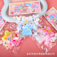 Jouets musicaux anti-stress [Collection Style] Couleur personnalisée Mignonnes griffes de chat en peluche Simulation d'aliments Jouet en PU pour l'exportation à partir de 14 ans