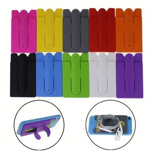 Customizable Logo Design Free Samples Portable Silicone Slap <b>Card</b> <b>Holder</b> New Invention Product - Product Image 6