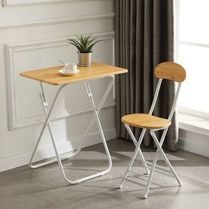 Folding Stool With Backrest Metal <b>Frame</b> Minimalist Design For Home Office Student Dormitory Chair <b>Multiple</b> Colors Available - Product Image 2