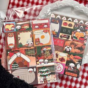 50 Piezas de Notas Adhesivas Antiguas por Paquete, Materiales para Collage, Collages de Comida y Juego - Product Image 1