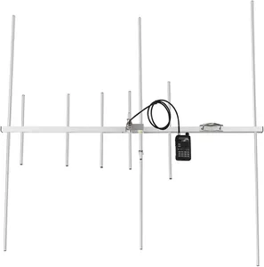 Antena Yagi de Doble Banda 144/430 MHz 12dbi VHF de Alta Ganancia, Antenas Verticales de Base, Herramientas para Repetidores de Radioaficionados, 5g BMTX de Alta Ganancia, Wifi 2.4G - Product Image 1
