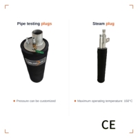 Bouchons de tuyauterie gonflables haute pression Cipp Lining certifiés CE DN50-DN6000 pour la réhabilitation des égouts sans tranchées