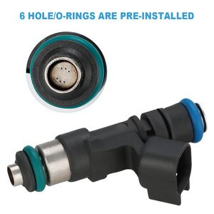 Inyectores de combustible compatibles con Fiat 500 2012 <span class=keywords><strong>2013</strong></span> 2014 2015 1.4L Reemplazo # 800-2171N, R92844AA para Fiat 500 (2012-2015) - Product Image 3