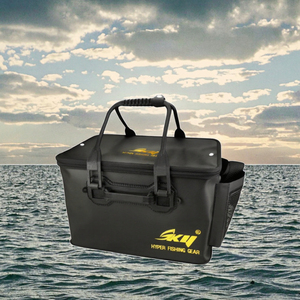Boîtes/Sacs de rangement pliables QIFENG en EVA, étanches et résistantes à l'eau de mer, pour cannes à pêche, multi-usages, pour le stockage du matériel de pêche - Product Image 3