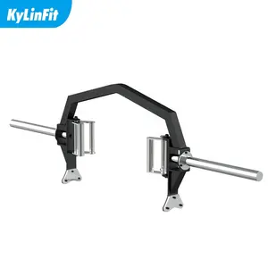 Kylinfit High Quality open half hex trap barbell bar trap bar deadlift open trap bar