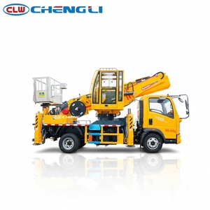 Long-Arm HOWO 33m Manlift Vehicle Heavy Duty Telescopic Aerial Work Truck with Full Safety Hydraulic System - Product Image 1