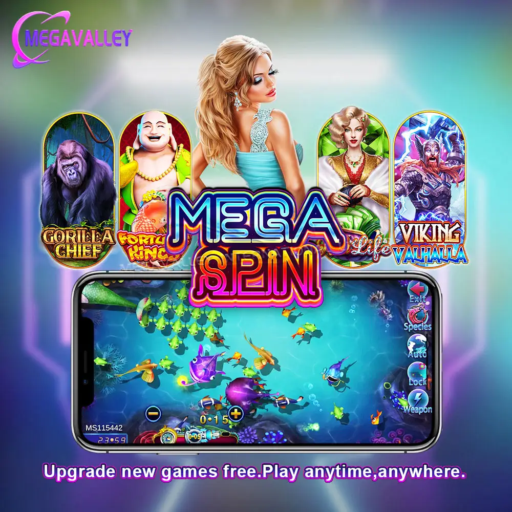 Mega Spin Distributeur Wilde Online Fish Game Aanpassen Software App Online Vissen Spel App