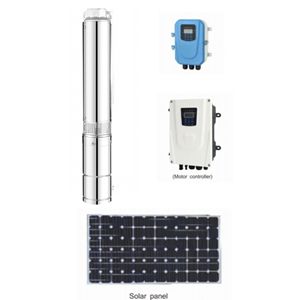 Bomba Solar de Gran Caudal QY 4JC30-18-D110/1500, 2250W, 18m de Altura, 30m³/H |   Salida de 2 pulgadas y flujo máximo |   Control de Inundaciones y Drenaje - Product Image 4