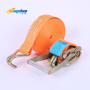 Sangles d'arrimage personnalisées de 1 à 4 pouces ceinture d'arrimage à <span class=keywords><strong>cliquet</strong></span> en usine - Product Image 4
