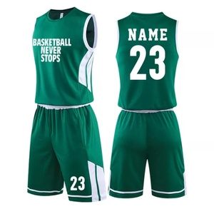 Maillots de basket-ball en mesh fendu, design 2023, 160g, 200g, 240g - Product Image 5