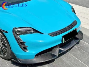 Rejilla de Ventilación Delantera de Fibra de Carbono Estilo <span class=keywords><strong>M</strong></span> para Porsche Taycan 2018-2022 - Product Image 3
