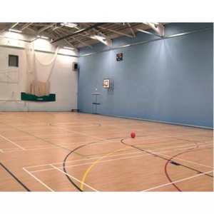 Carrelage moderne en vinyle <span class=keywords><strong>PVC</strong></span> aspect bois Tapis antidérapant pour terrain de badminton/basket-ball pour salle de sport Solution de conception graphique - Product Image 1