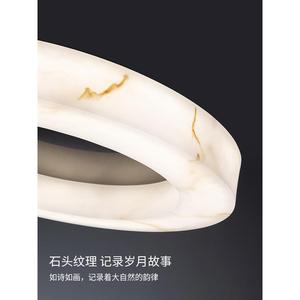 Italian Minimalist Ceiling Light 50cm Tricolor LED Surface Mounted Modern Bedroom Study Light - Product Image 3