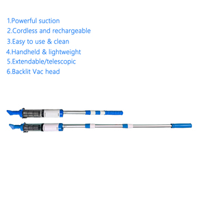 <span class=keywords><strong>Aspirateur</strong></span> <span class=keywords><strong>électrique</strong></span> de <span class=keywords><strong>piscine</strong></span> à main rechargeable, alimenté pour les accessoires de <span class=keywords><strong>piscine</strong></span> et de baignoire à glace - Product Image 2