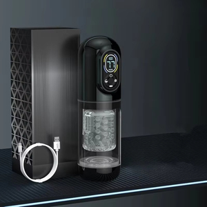 Godemiché Automatique en Gros pour Hommes, 10 Modes de Vibration, Silencieux, Réaliste, en TPE, Jouets Masculins avec Chauffage et Aspiration, OEM Disponible - Product Image 2
