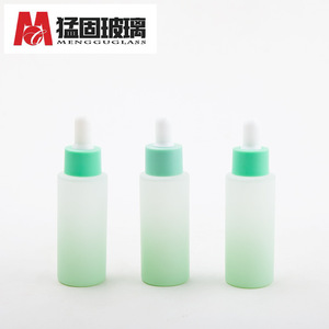 Skincare Serum <b>Bottles</b> 20-60ml Clear Amber Frosted Recyclable Plastic With Custom Logo Printing - Product Image 3