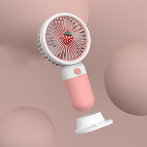 Ventilador Portátil de Escritorio y Exterior, Mini Ventilador de Mano con Carga USB, Ventilador de Bolsillo Recargable con Diseño de Hada Floral - Product Image 3