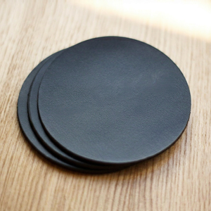 Posavasos de Cuero Genuino Hechos a Mano, Color Personalizado, Alfombrilla para Bebidas, Impermeable, Cuadrada, Juego de Posavasos para Diseño de Interiores LC-0034 - Product Image 1