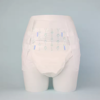 Échantillon gratuit, vente en gros, couches super épaisses bon marché, culottes pour incontinence féminine, couches pour adultes jetables, pull-up, pour culottes