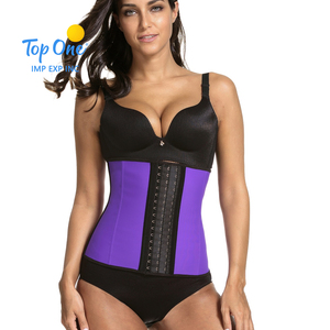 Top One, recortador de barriga para mujer, cinturón de entrenamiento de cintura, nuevo diseño con soporte de espalda deshuesado de acero, ganchos ajustables para Control de barriga - Product Image 1