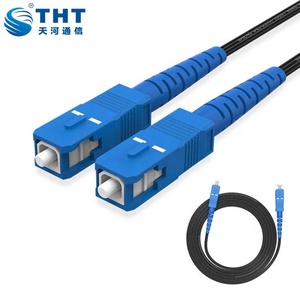 Câble de raccordement plat préconnecté 1 ou 2 fibres SC/APC SC LC UPC APC SC-SC LC-LC SCAPC FTTH Jumper Câble de brassage <span class=keywords><strong>fibre</strong></span> <span class=keywords><strong>optique</strong></span> - Product Image 1