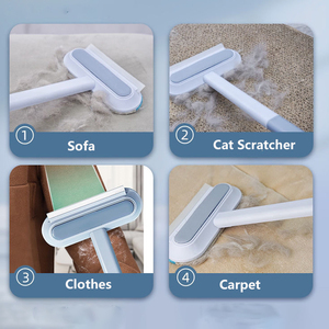 3 in 1 Hair Remover <b>Brush</b> Long Handle Window Cleaning <b>Brush</b> Fur Cleaning Tool Manual Dog Hair Remover <b>Brush</b> - Product Image 5