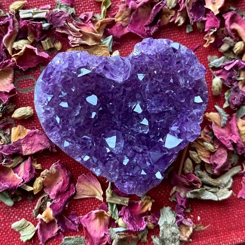 หัวใจสีม่วงเข้มแบบบราซิล