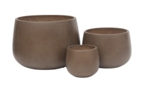 Vente chaude Design Élégant Petits Conteneurs De Plantes D'intérieur/extérieur En Fiber De Verre Pots De Fleurs Élégants Jardinières pour La Décoration De La Maison