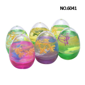 Slime en baril rond avec poudre dorée nacrée, slime cristallin pour soulager le stress, amuser et faire des farces, jouets DIY - Product Image 3