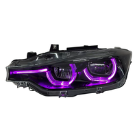 Pièces automobiles SJC, phares RGB DRL pour BMW Série 3 F30 F31 F35 12-18, lampes avant, feux de jour, système d'éclairage LED