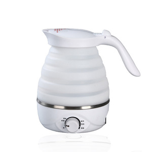 Folding Silicone Electric <b>Kettle</b> 130X170MM Portable Travel <b>Kettle</b> With Automatic Shut Off Boil Dry Protection - Product Image 2