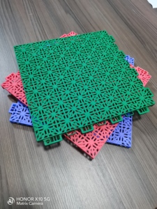 กระเบื้องปูพื้นสนามบาสเก็ตบอลพลาสติกแบบแยกส่วนกระเบื้องปูพื้นใช้งานได้หลากหลาย - Product Image 2