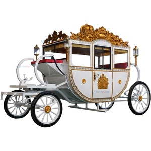 Calèche tirée par des chevaux / Calèche royale de haute qualité / Calèche royale à chevaux - Prix - Product Image 1