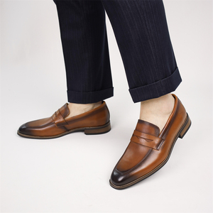 Zapatos de Vestir de Cuero para Hombre 2026, Nuevos, de Cuero Vacuno Genuino, con Cordones, Oxford, Transpirables, Antideslizantes, Cómodos, Formales - Product Image 6