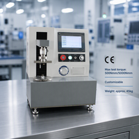 Machine d'essai de couple automatique à écran tactile Zhongchuang pour ressorts de disque et de bobine, affichage numérique, certifiée CE