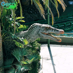 Gecai Animatronic gigante 3D dinosaurio modelo proveedor al aire libre parque infantil dinosaurios mecánicos fábrica para Parque Temático de aventura - Product Image 5