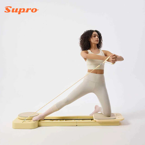 Máquina de Pilates Multifuncional Supro, la Primera Máquina de Pilates Todo en Uno, Reformer de Plástico con Tubo de Látex - Product Image 5