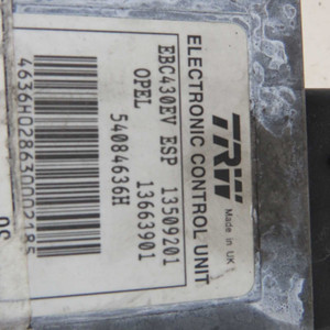 Unité de commande de pompe ABS 09191497 Opel Vectra C 2002-2008 d'occasion (71033) - Product Image 4