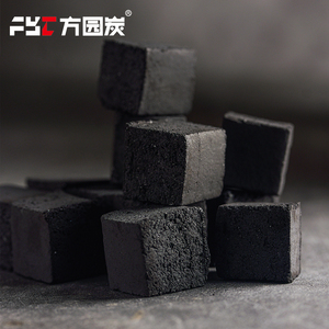 Cubetti di <span class=keywords><strong>Carbone</strong></span> Nero per Shisha Hookah, Lunga Durata, Senza Fumo, 40mm, Carbonio Naturale Quadrato in Guscio di Cocco - Product Image 6