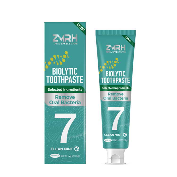 OEM зубная паста, оптовая продажа, уменьшение количества бактерий в полости рта, биолитическая зубная паста, белые зубы
