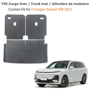 Custom Fit TPE Cargo Liner for Changan Deepal S09 2025 | Waterproof All Weather Trunk Mat Anti-Slip Rear Cargo Protection - Product Image 2