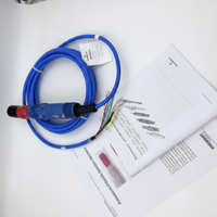 Sonde de pH/ORP industrielle Rosemountt 3900 3900VP, électrode AccuGlass à déconnexion rapide VP8, en acier inoxydable, IP65, pour l'eau