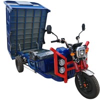 Tricycle électrique de transport 1800W à moteur sans balais, 60V 72V, 1000kg, certifié CEE, 3 roues, pour passagers, avec freins hydrauliques, carrosserie ouverte