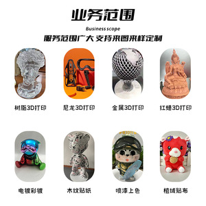 Dahe 3D Model Figurine Sand <b>Table</b> <b>Resin</b> Nylon Custom Made High Precision 3D Printing Characters - Product Image 4