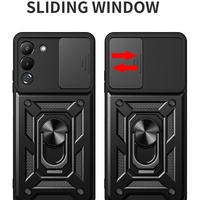 Étui de téléphone portable avec anneau magnétique anti-chute à motif animal pour Infinix Note 11 Pova Neo 2, compatible avec Redmi 10C/Poco X4 Pro