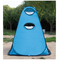 Tente de camping portable quatre saisons imperméable et pop-up pour douche extérieure, toilettes, vestiaire, abri de pêche
