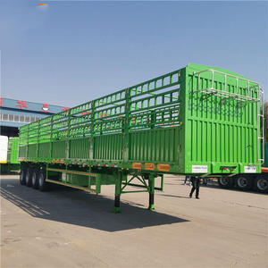 3-4-Achsen Schwerlast-Viehanhänger Tiertransport Rindertransporter Stake-Cargo-Sattelauflieger - Product Image 6