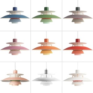 Lustre suspendu LED en aluminium Flushing Nordic PH5, hauteur réglable, éclairage domestique - Product Image 1