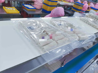 Vente en gros de rouleaux de printemps surgelés de poche rouleaux de printemps légumes pâtisserie de Qingdao Chine